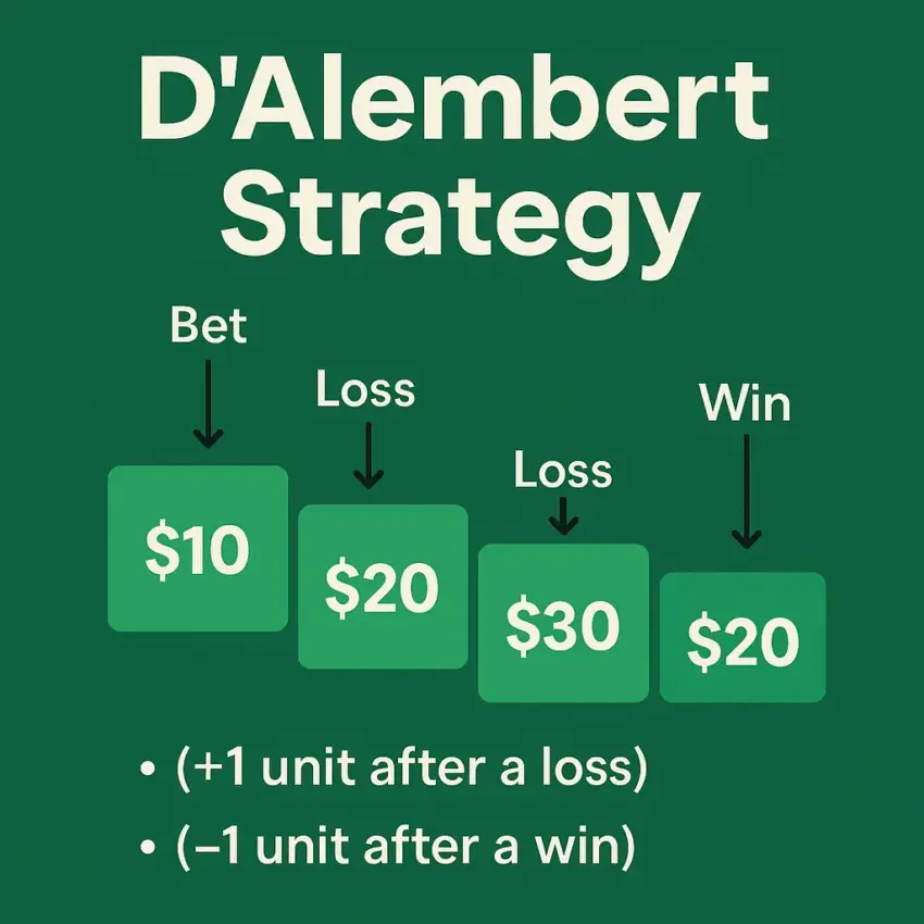 D'Alembert Betting Stratergy