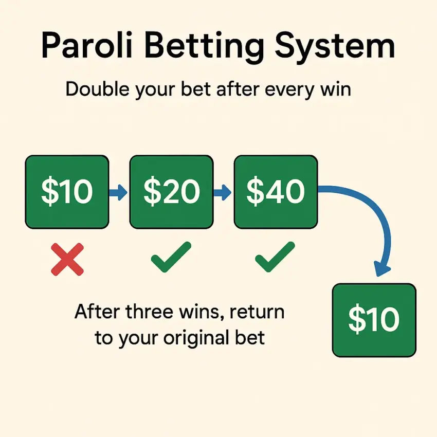 Paroli Betting System